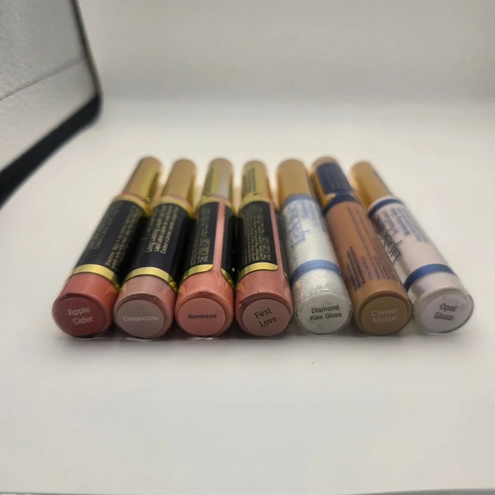 SeneGence LipSense Nude Neutral Bundle 7pc Lip Colors Glosses NEW